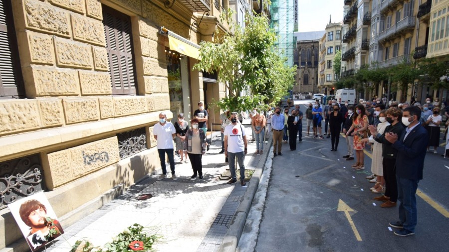 Donostiko Udalak Joseba Barandiaran oroitu du 