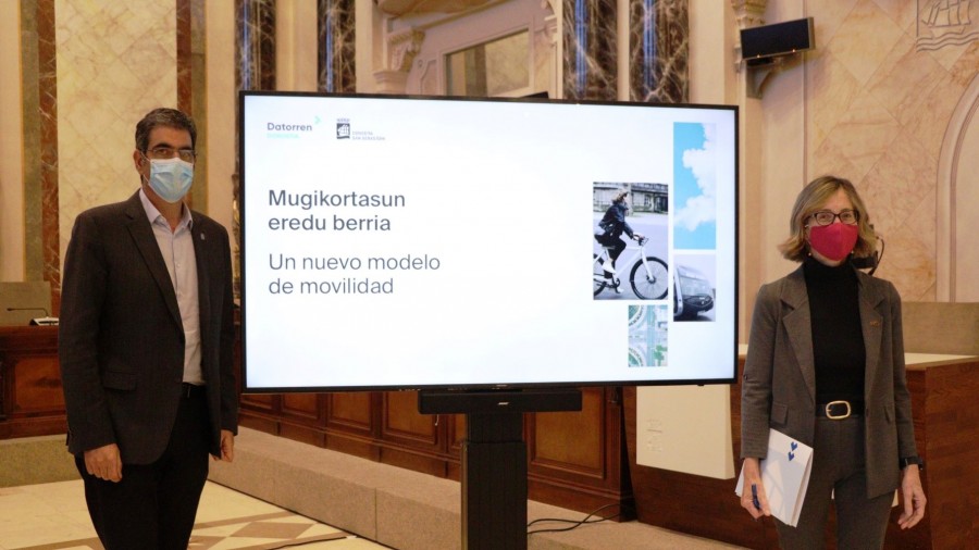 Pertsonak dira Donostiako mugikortasun eredu berriaren erdigune 