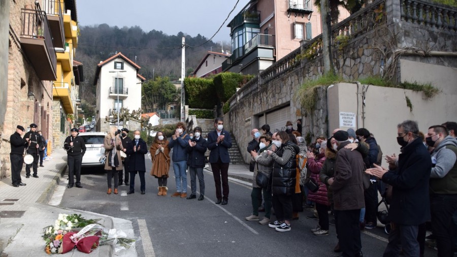Donostiako Udalak Eugenio Olaciregui oroitu du