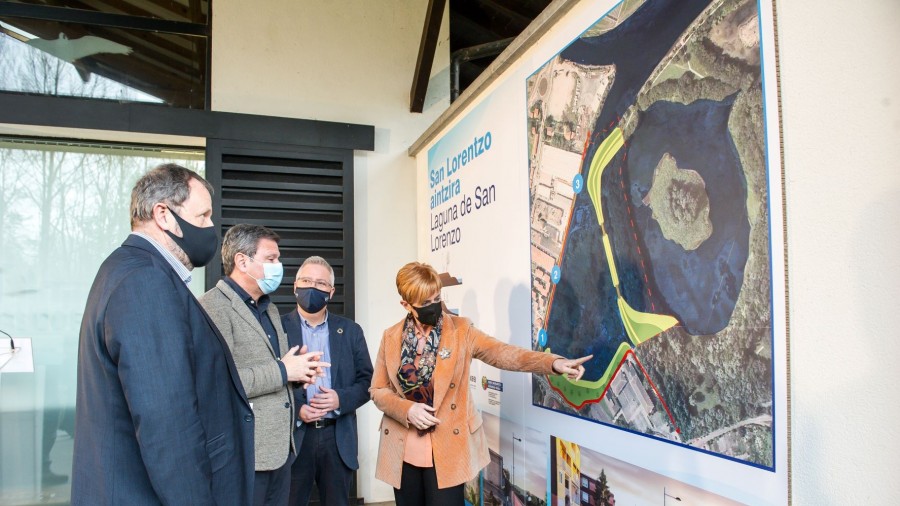 Se licitan por 4,6 M€ las obras de ampliación de la laguna de San Lorenzo y mejora de la conectividad de los espacios naturales de Txingudi Se licitan por 4,6 M€ las obras de ampliación de la laguna de San Lorenzo y mejora de la conectividad de los espacios naturales de Txingudi