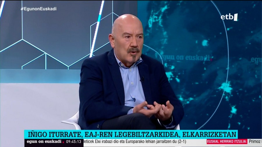 Iturrate reclama a la oposición espíritu de colaboración y que no use la crisis “para ir contra el Gobierno como hizo en pandemia”
