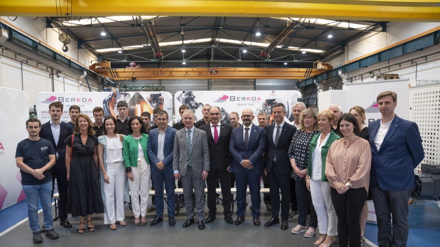 Lehendakariak ziurtatu du makina-erreminta funtsezko industria-sektorea dela euskal ekonomiarentzat Lehendakariak ziurtatu du makina-erreminta funtsezko industria-sektorea dela euskal ekonomiarentzat