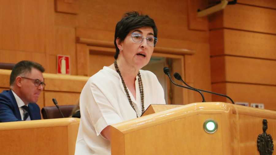 María Dolores Etxano destaca la ampliación de derechos que la Ley de Libertad Sexual ofrece a las víctimas María Dolores Etxano destaca la ampliación de derechos que la Ley de Libertad Sexual ofrece a las víctimas