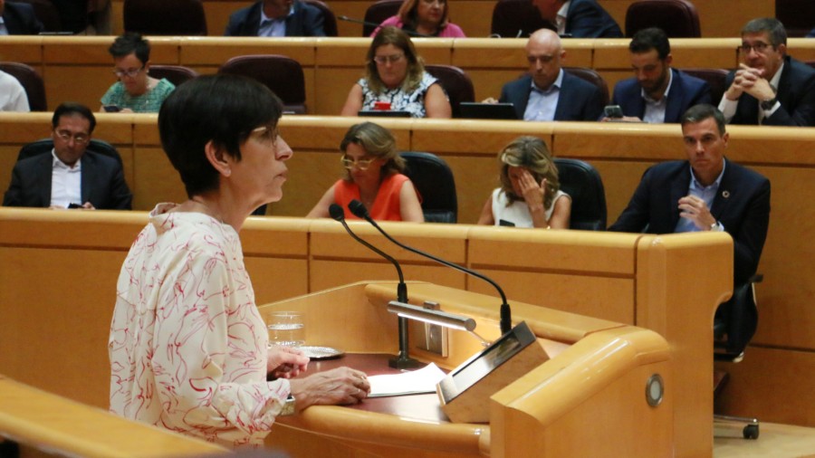 Estefanía Beltrán de Heredia advierte a Pedro Sánchez de la necesidad de trabajar también en acciones a largo plazo para acometer la gestión energética