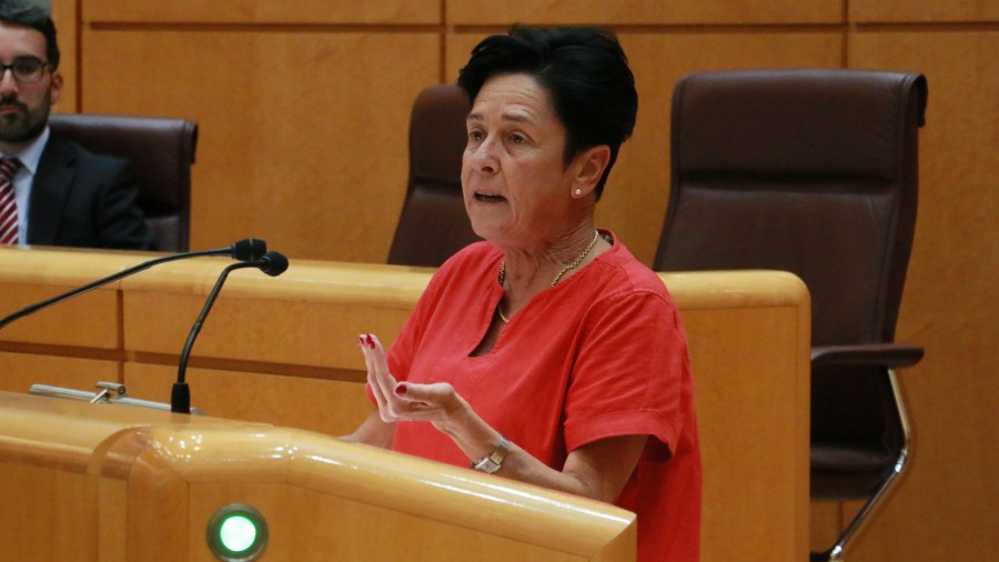 Nerea Ahedo insiste en la necesidad de establecer vías seguras para las personas migrantes