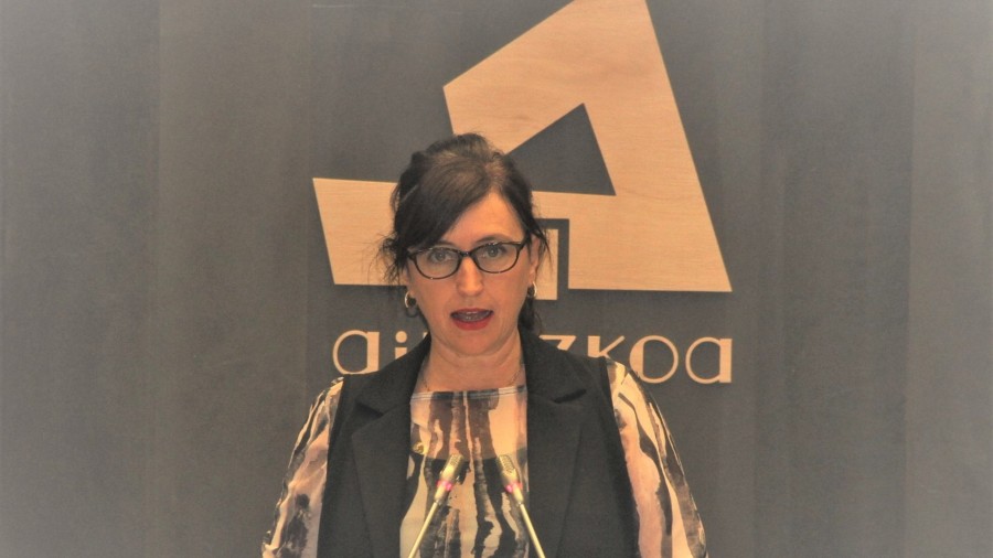 Saioa Bandres: «gaur onartutako mozioen helburua Gipuzkoa kohesionatzea eta indartzea da»