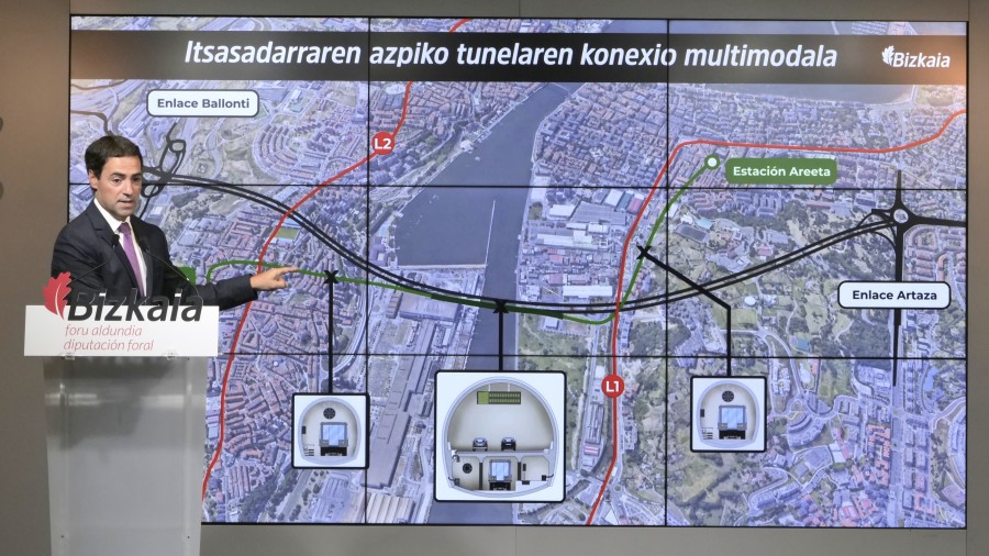 Lotura-trenak 4 minutuko maiztasunarekin lotuko ditu Sestaoko eta Areetako geltokiak
