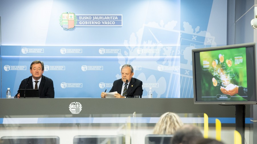 Euskadiko 2023ko Aurrekontuen Proiektuak 14.250 milioi euroko zenbatekoa du, gizarte-politika eraginkorrak bermatuko ditu eta jarduera ekonomikoa bultzatuko du, enplegua sortzeko Euskadiko 2023ko Aurrekontuen Proiektuak 14.250 milioi euroko zenbatekoa du, gizarte-politika eraginkorrak bermatuko ditu eta jarduera ekonomikoa bultzatuko du, enplegua sortzeko