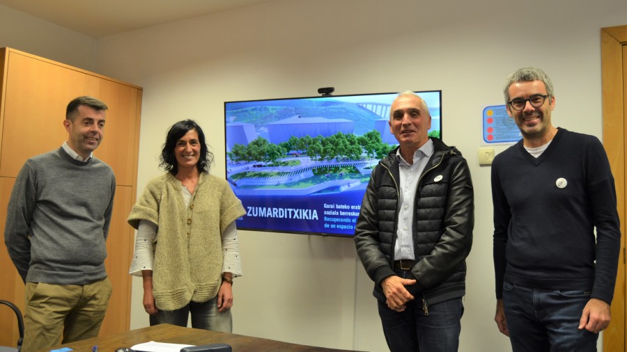 Zumarditxikiaren garai bateko izaera eta erabilera soziala berreskuratzeko proiektua aurkeztuta