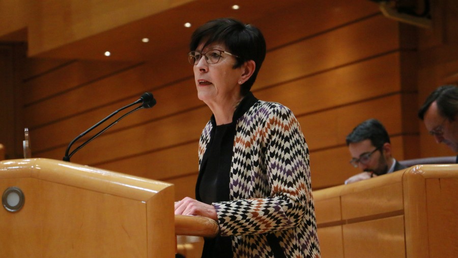 Europako Funtsak banatzeko autonomia erkidegoekin eta tokiko erakundeekin lankidetza “beharrezkoa eta funtsezkoa” dela adierazi dio Estefanía Beltrán de Herediak Pedro Sánchezi