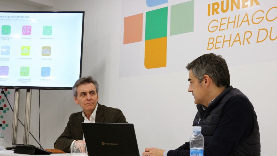 Xabier Iridoy apuesta por humanizar Irun Xabier Iridoy apuesta por humanizar Irun