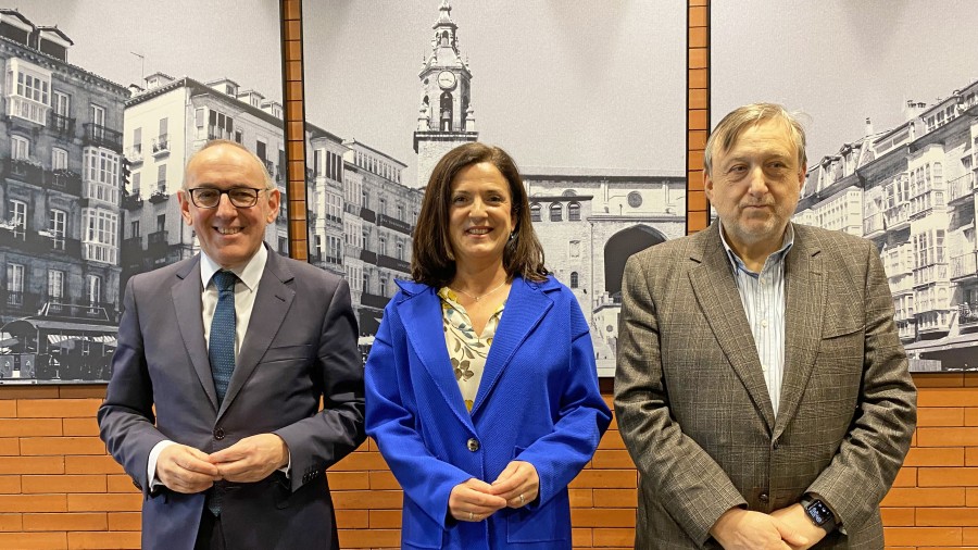 Beatriz Artolazabal y Ramiro González responderán de manera coordinada para que Gasteiz y Araba sean polos de atracción para la industria Beatriz Artolazabal y Ramiro González responderán de manera coordinada para que Gasteiz y Araba sean polos de atracción para la industria