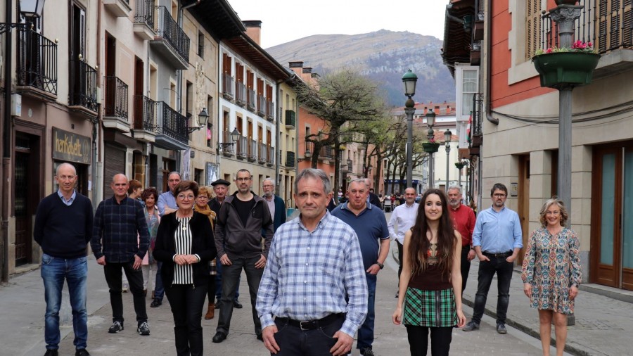 Mikel Uribetxeberria, candidato del PNV a la alcaldía de Aretxabaleta para las elecciones municipales Mikel Uribetxeberria, candidato del PNV a la alcaldía de Aretxabaleta para las elecciones municipales