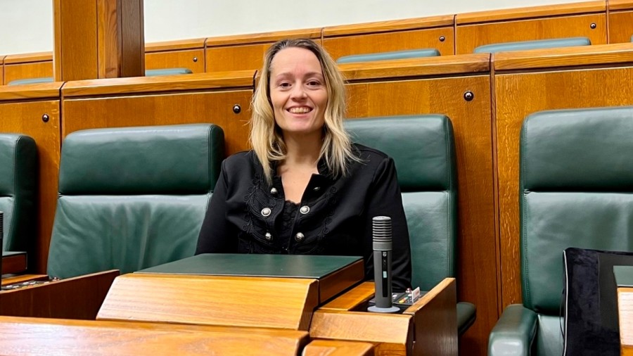 Miren Santamaría, nueva parlamentaria de EAJ-PNV Miren Santamaría, nueva parlamentaria de EAJ-PNV