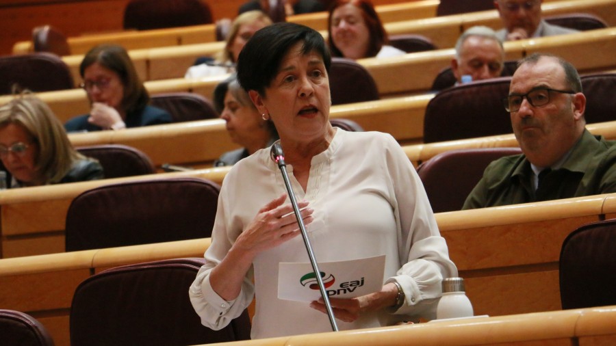 Nerea Ahedok epe laburreko neurriak eskatu dizkio Escrivá ministroari Gizarte Segurantzaren bulegoetako kolapso jasanezina konpontzeko Nerea Ahedok epe laburreko neurriak eskatu dizkio Escrivá ministroari Gizarte Segurantzaren bulegoetako kolapso jasanezina konpontzeko