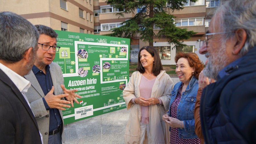 Beatriz Artolazabalek 125 milioi euro bideratuko ditu auzoetara, eta zinegotzi berezi bat sortuko du auzo-partaidetzarekin Beatriz Artolazabalek 125 milioi euro bideratuko ditu auzoetara, eta zinegotzi berezi bat sortuko du auzo-partaidetzarekin