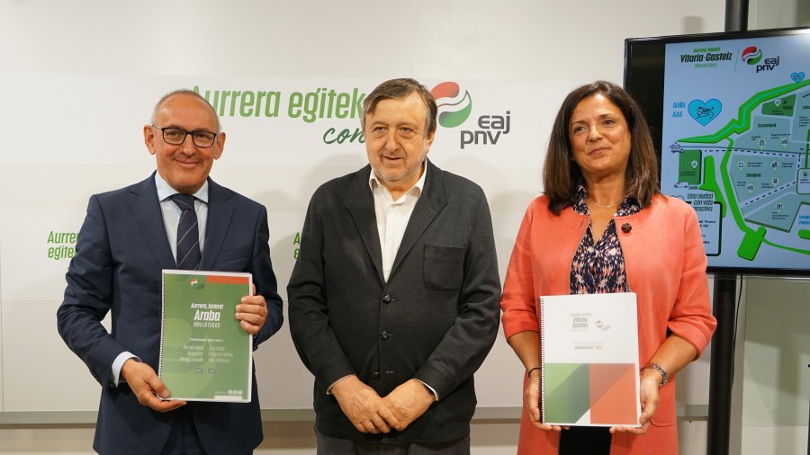 EAJ-PNV presenta 652 actuaciones para Araba y Vitoria-Gasteiz EAJ-PNV presenta 652 actuaciones para Araba y Vitoria-Gasteiz