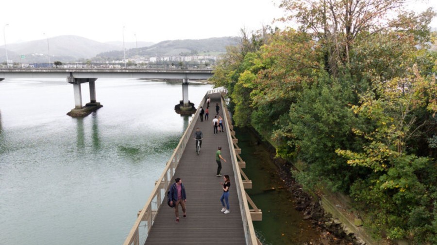 El bidegorri que unirá las tres ciudades, ha sido siempre una apuesta firme del PNV El bidegorri que unirá las tres ciudades, ha sido siempre una apuesta firme del PNV