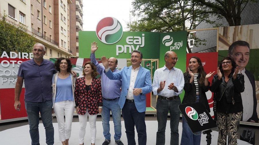 EAJ-PNV da benetako boto onuragarria Euskal Taldearen lorpenak eta Lurraldearekin duen konpromisoa ezagutzen dituen Arabarentzat EAJ-PNV da benetako boto onuragarria Euskal Taldearen lorpenak eta Lurraldearekin duen konpromisoa ezagutzen dituen Arabarentzat