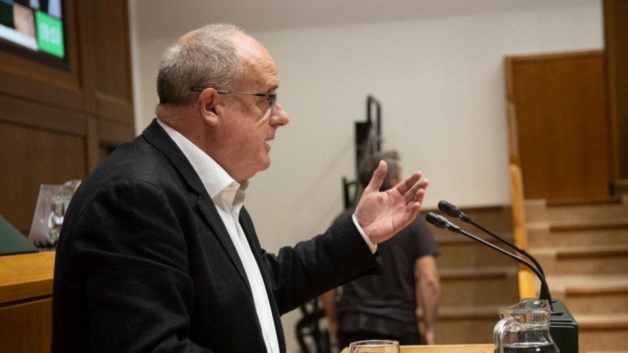 Joseba Egibarrek amnistia babesten du Katalunia eta Estatuaren artean “kontagailua hutsean” jartzeko Joseba Egibarrek amnistia babesten du Katalunia eta Estatuaren artean “kontagailua hutsean” jartzeko