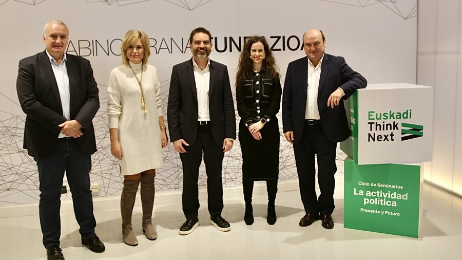 La polarización política en las sociedades democráticas, primer tema de análisis en el “Euskadi Think Next” de EAJ-PNV La polarización política en las sociedades democráticas, primer tema de análisis en el “Euskadi Think Next” de EAJ-PNV