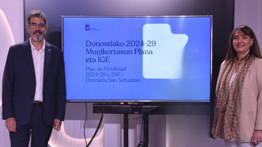 Donostiak bere Mugikortasun Plana eta Isuri Gutxiko Eremua aurkeztu ditu, eta proiektuok 2024 amaieran inplementatzeko prozesua zabaldu du Donostiak bere Mugikortasun Plana eta Isuri Gutxiko Eremua aurkeztu ditu, eta proiektuok 2024 amaieran inplementatzeko prozesua zabaldu du