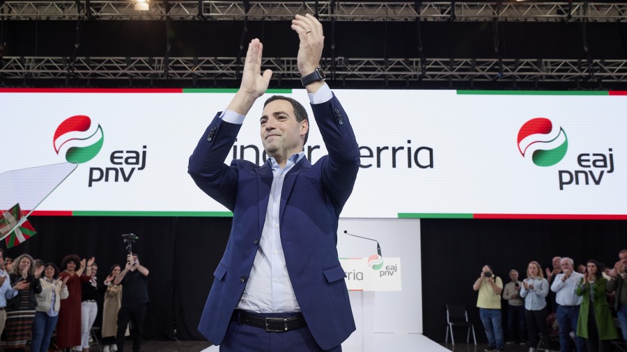 Imanol Pradales: “Vamos a liderar la nueva Euskadi del Bienestar, una nación con alma y voz propia en el mundo” Imanol Pradales: “Vamos a liderar la nueva Euskadi del Bienestar, una nación con alma y voz propia en el mundo”