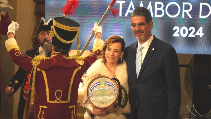 Isabel Verdini ha recibido el Tambor de Oro 2024 Isabel Verdini ha recibido el Tambor de Oro 2024