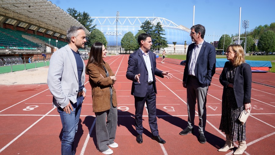 Imanol Pradales: “Vamos a invertir 50 millones en Anoeta Berri para que sea el gran complejo deportivo integral de Euskadi” Imanol Pradales: “Vamos a invertir 50 millones en Anoeta Berri para que sea el gran complejo deportivo integral de Euskadi”