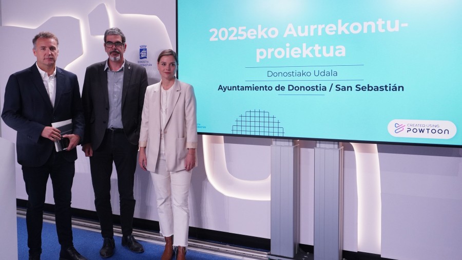 Donostia presenta un presupuesto social, inversor y comprometido con el transporte público y la seguridad Donostia presenta un presupuesto social, inversor y comprometido con el transporte público y la seguridad