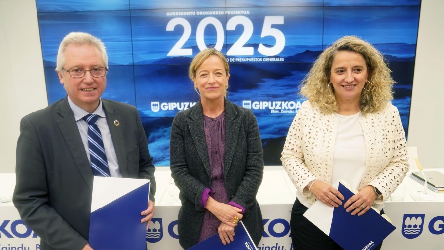 2025eko aurrekontuak 1.218 milioi eurora iristea aurreikusten du, Gipuzkoak ongizatean hazten jarraitu dezan 2025eko aurrekontuak 1.218 milioi eurora iristea aurreikusten du, Gipuzkoak ongizatean hazten jarraitu dezan