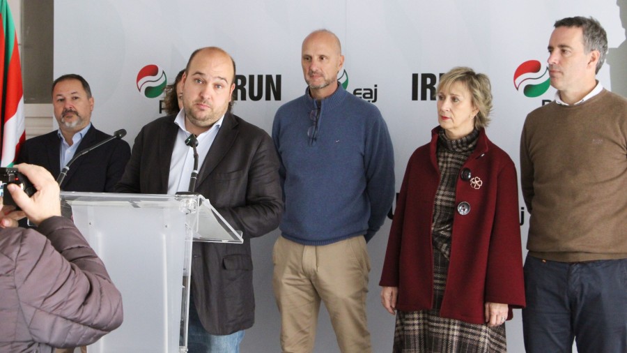 EAJ-PNV Irunek irundarren beharrei erantzuteko zuzenketak aurkeztu ditu EAJ-PNV Irunek irundarren beharrei erantzuteko zuzenketak aurkeztu ditu