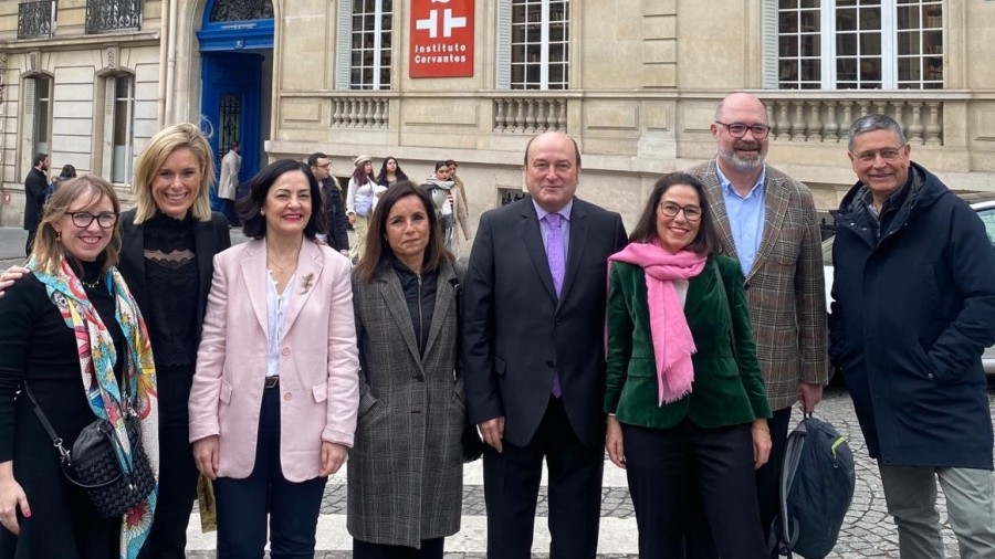 EAJ-PNVk uste du “justiziazkoa eta historikoa” dela Espainiako Gobernuak Pariseko Avenue Marceauko eraikinaren titulartasuna aitortu eta itzultzeko hartutako erabakia EAJ-PNVk uste du “justiziazkoa eta historikoa” dela Espainiako Gobernuak Pariseko Avenue Marceauko eraikinaren titulartasuna aitortu eta itzultzeko hartutako erabakia