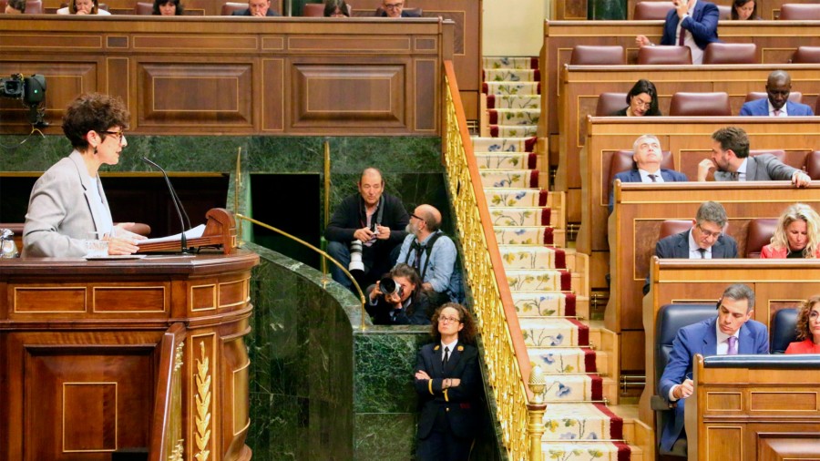 Vaquero pide a Sánchez más concreción sobre los fondos para la seguridad y certidumbres ante el apagón para evitar la desinformación y los populismos Vaquero pide a Sánchez más concreción sobre los fondos para la seguridad y certidumbres ante el apagón para evitar la desinformación y los populismos