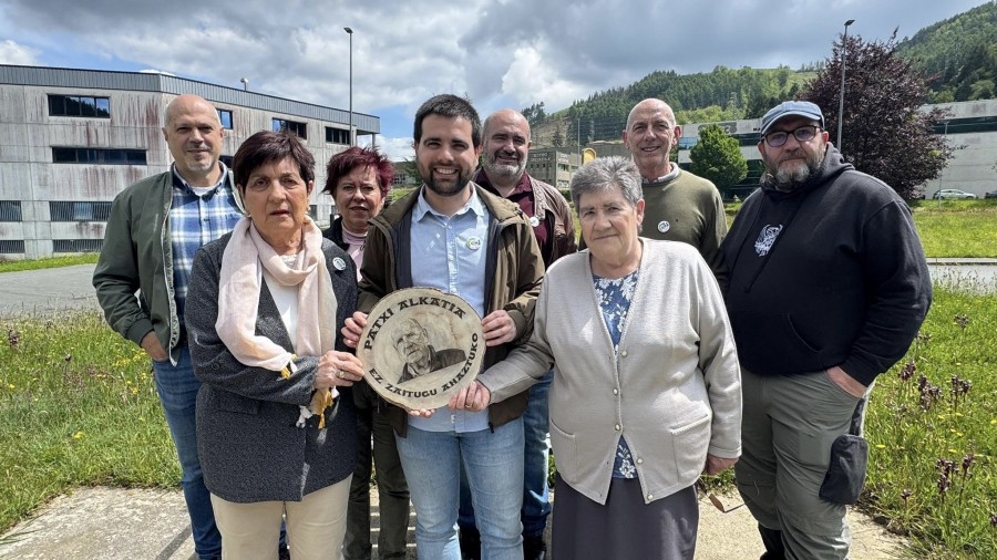 El PNV plantea llamar ‘Patxi Basauri‘ al polígono industrial de Pagatza El PNV plantea llamar ‘Patxi Basauri‘ al polígono industrial de Pagatza