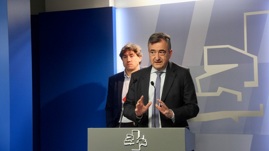 Etxebizitza-eskaintza handitzeko lege-ekimena aurkeztu dute EAJ-PNVk eta PSE-EEk Etxebizitza-eskaintza handitzeko lege-ekimena aurkeztu dute EAJ-PNVk eta PSE-EEk