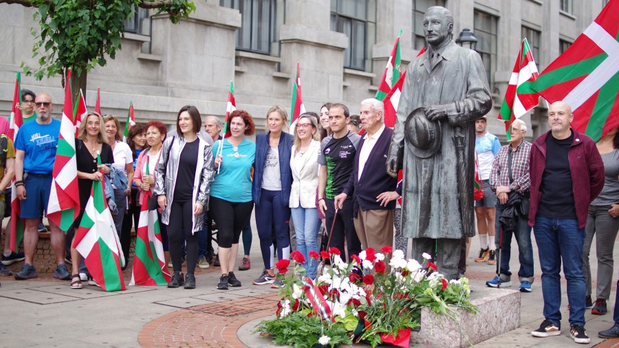 Balore demokratikoekiko konpromisoa berretsi du EAJ-PNVk, Agirre Lehendakaria gogoratuz Balore demokratikoekiko konpromisoa berretsi du EAJ-PNVk, Agirre Lehendakaria gogoratuz