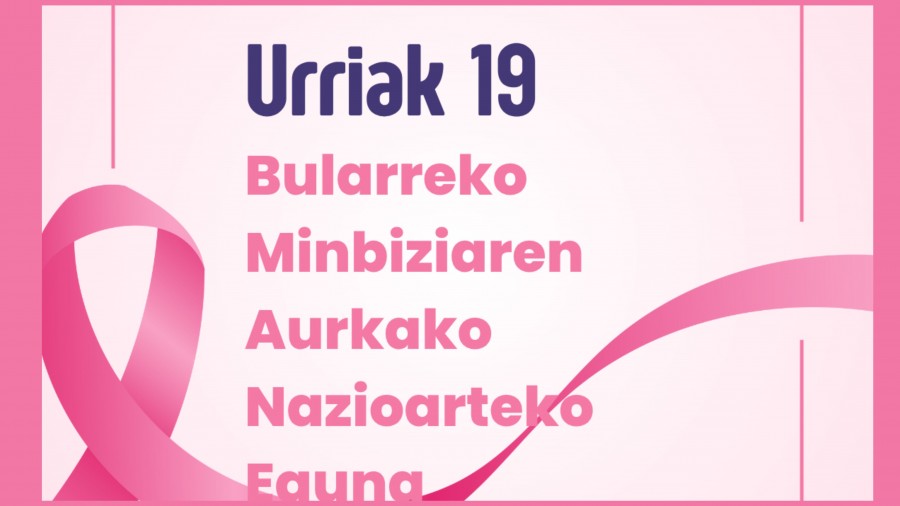 Hondarribiko EAJ-PNV udal taldearen jarrera Bularreko Minbiziaren Nazioarteko Egunaren aurrean Hondarribiko EAJ-PNV udal taldearen jarrera Bularreko Minbiziaren Nazioarteko Egunaren aurrean
