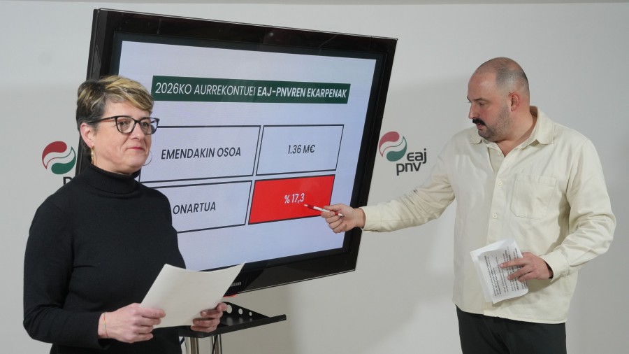 EAJ-PNVk kritikatu du EH Bilduk Andoainen itun politiko berriak lehenestea, 2024an eta 2025ean jeltzaleekin hartutako konpromisoei bizkar emanez