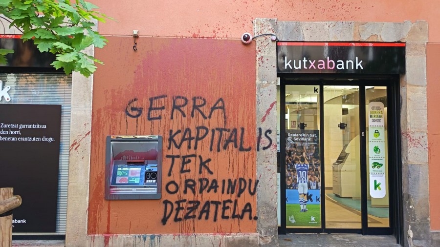 EAJ-PNV Aretxabaleta pide no “normalizar” las pintadas y reclama acción al gobierno municipal