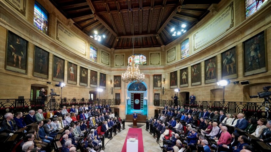 Las instituciones vascas conmemoran en Gernika el V. centenario del Fuero Nuevo de Bizkaia, fundamento histórico del autogobierno.
