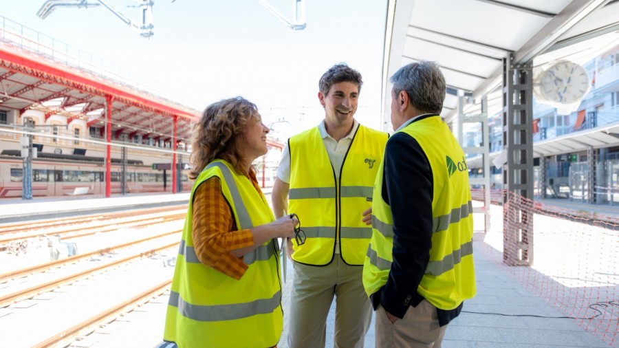 Jon Insausti afirma que el transporte ferroviario facilitará la vida de las y los donostiarras