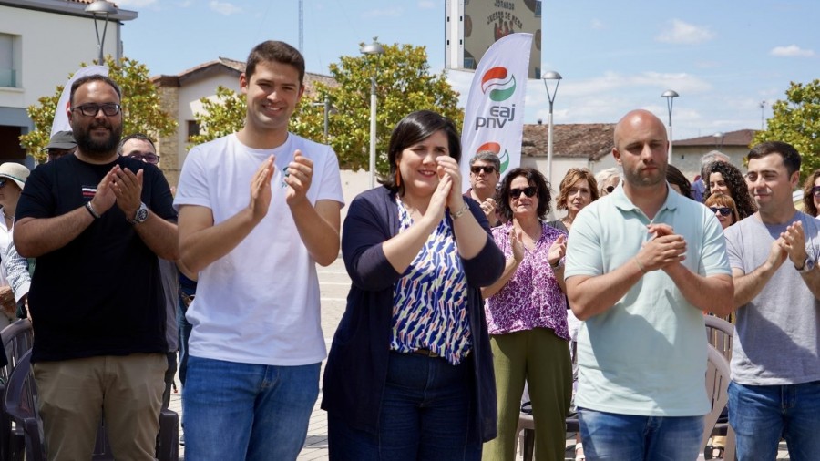 EAJ-PNV ha celebrado hoy el Alderdikide Eguna de Añana en Ribabellosa EAJ-PNV ha celebrado hoy el Alderdikide Eguna de Añana en Ribabellosa