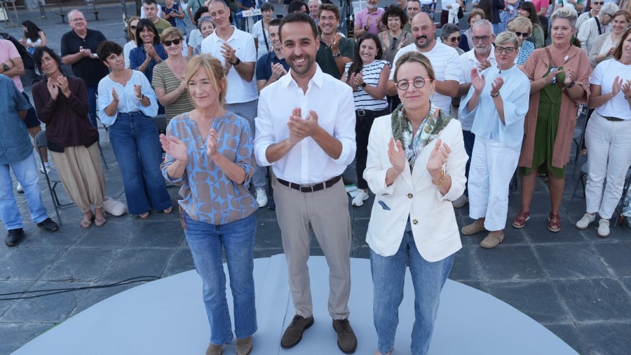 Mikel Urdangarin establece “los barrios, las personas y el futuro” como ejes de la acción política del PNV y reivindica otra manera de gobernar Andoain