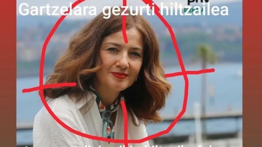 EAJ-PNV de Santurtzi denuncia ante la Ertzaintza amenazas contra la alcaldesa Itziar Carrocera