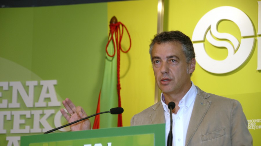Urkullu: “Itxaron, sinistu ta ekin. Esperanza, confianza y acción”