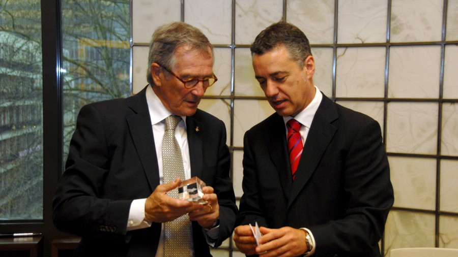 Reunión entre Iñigo Urkullu y Xavier Trias