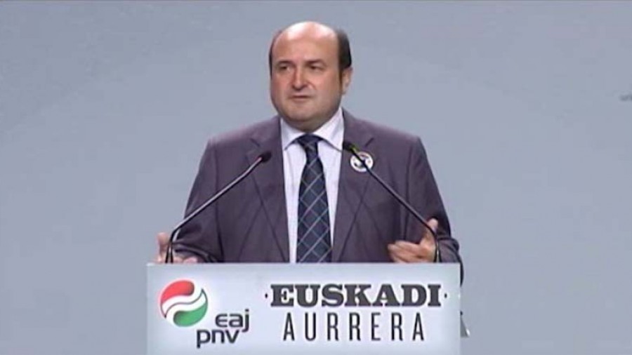 Mitin en Basauri
