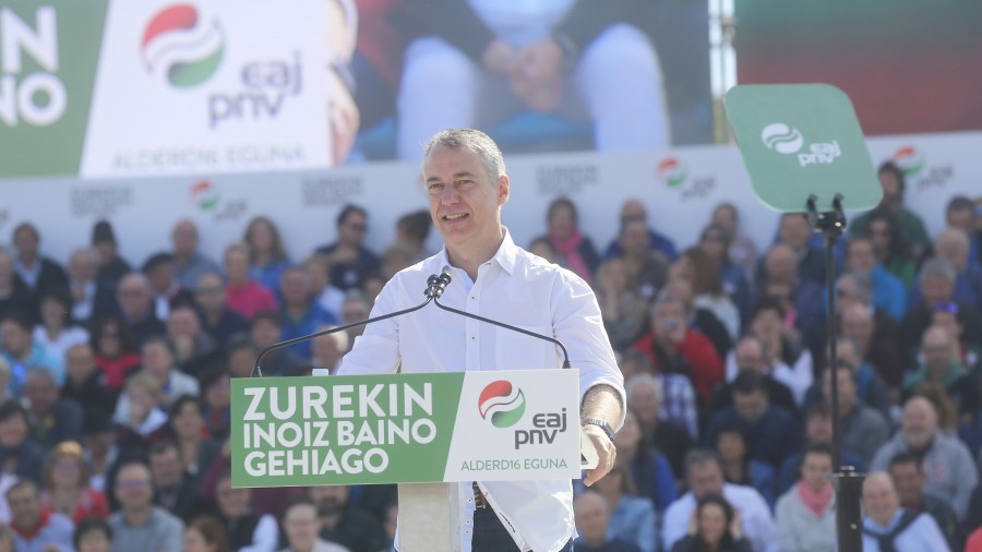 Iñigo Urkullu: “EAJ gara! Emandako hitza betetzen dugu!”