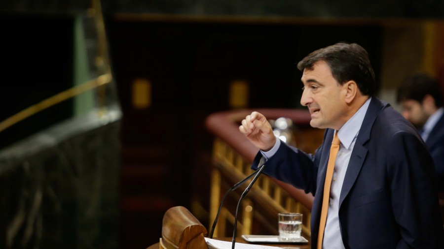 Intervención de Aitor Esteban en el Congreso